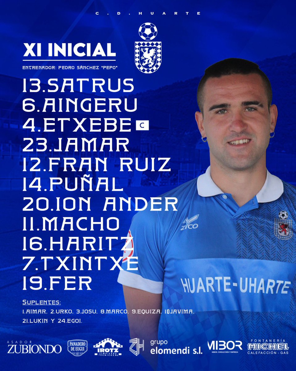 𝗢𝗡𝗖𝗘 𝗜𝗡𝗜𝗖𝗜𝗔𝗟 | ¡El XI para esta mañana!