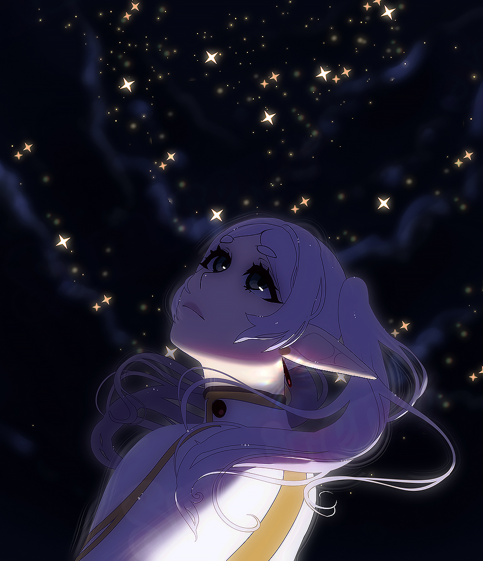 oh hey it's that frieren looking up thing (─‿‿─)

#frieren