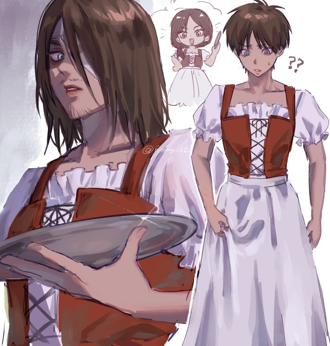 6inyag__s2's tweet image. ママの服