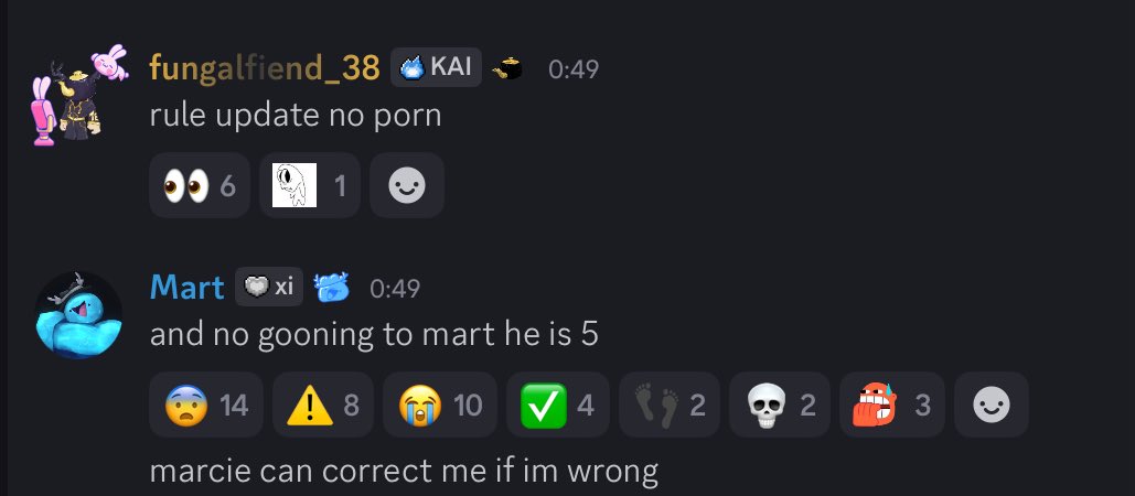 MART IS FIVE YEARS OLD I CANT STOP LAUGHING