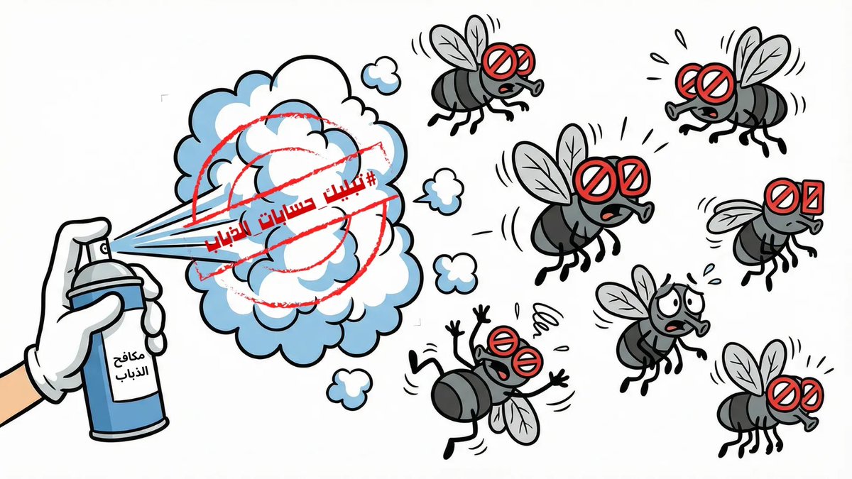 أي حساب وهمي تبين أنه من خارج السعودية و يدعي أنه سعودي ويتحدث بلسان السعوديين ويتدخل في شؤون وطننا لا تتركون له مجال و (البلوك) لأمرين:

- الأول لكتمه وكتم إساءته لنا.
- الثاني لقطع "أرباح" تويتر بسبب المشاهدات.

همتكم بالتبليك يا شعب #طويق العظيم🇸🇦

#تبليك_حسابات_الذباب