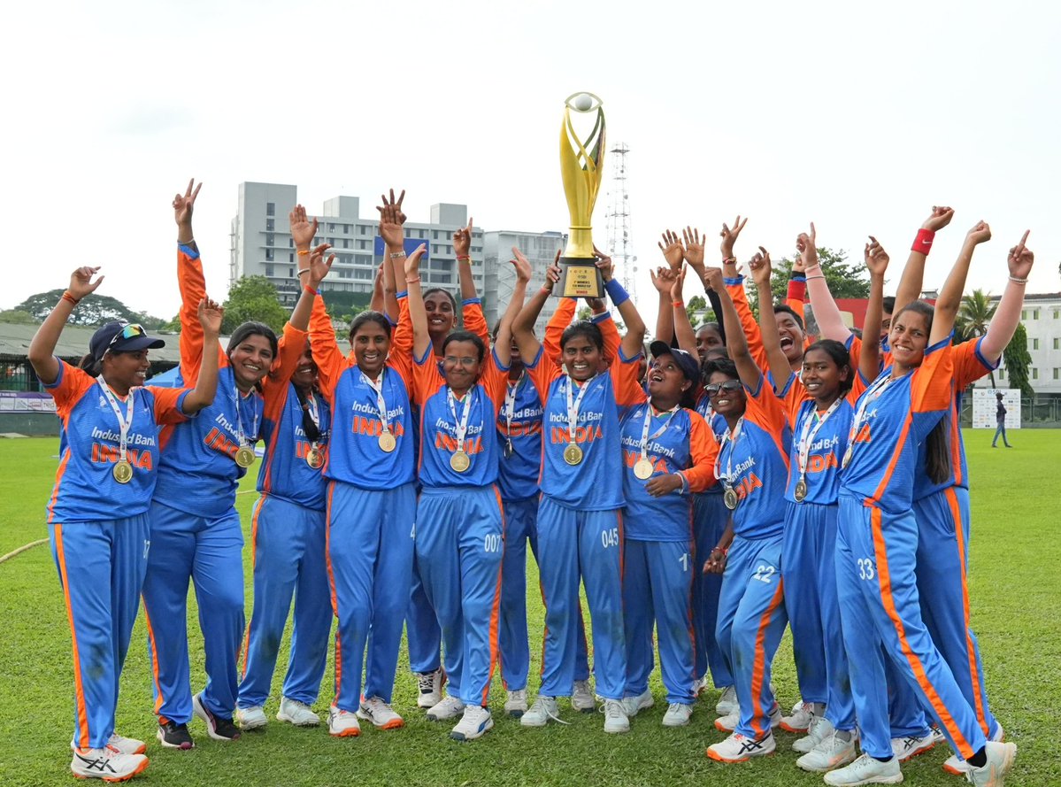 DeepikaTC_'s tweet image. INDIA INDIA INDIA INDIA INDIA 

I love you INDIA 🇮🇳 

We are Champions 🏆 #T20WorldCup