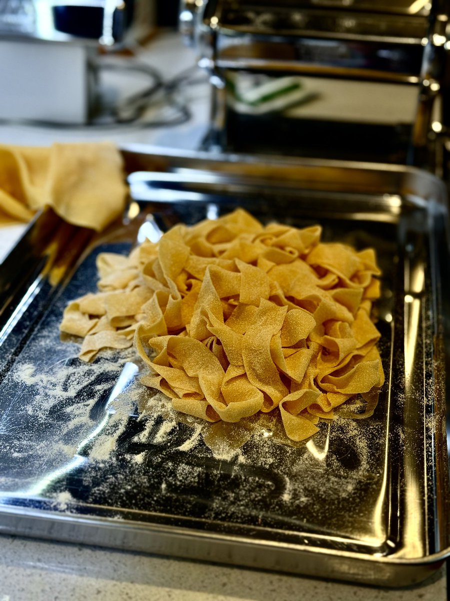 Pasta made ready for this evening 🇮🇹