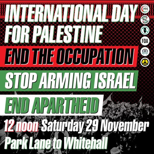 aidasadun's tweet photo. There is no ceasefire in Gaza. Israel has violated it 497 times: 342 people were killed, including 67 children. The situation in the West Bank is alarming, with an explosion of settler violence attacks. This coming Saturday, we will be marching in London for a #FreePalestine. https://t.co/WNCkzskFrW