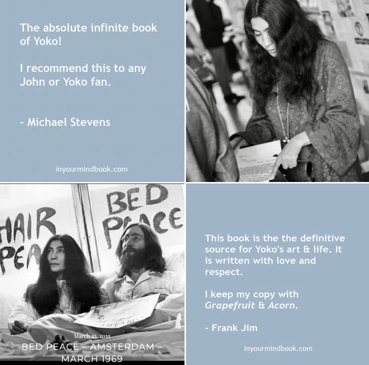 ConceptualBooks's tweet image. E-BOOK NOW AVAILABLE WORLDWIDE!
store.bookbaby.com/book/in-your-m…
&amp;amp;
Amazon
amazon.com/Your-Mind-Infi…

Social Media
linktr.ee/conceptualbooks

In Your Mind-The Infinite Universe of Yoko Ono 

@seanonolennon #yokoono #yoko #johnlennon #thebeatles #yokoonobiography #OnetoOne #warisover #ebook
