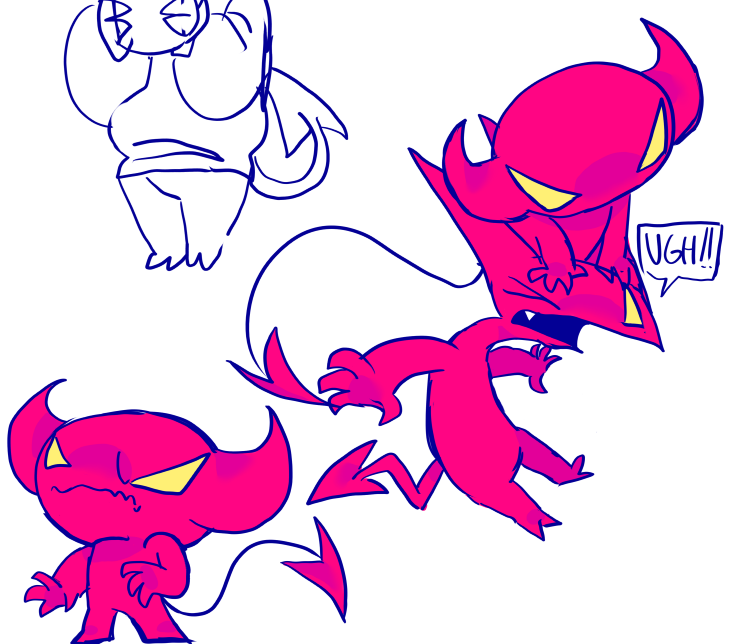 PINK MORONS!!!
Might start posting here again >_<
#oc #demons #art