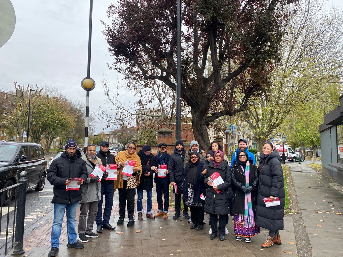 CllrSirajIslam's tweet image. Fantastic to see so much energy &amp;amp; enthusiasm from our members. Thank you so much. Received warm welcome from residents of Bethnal Green East on a cold day. Lovely to welcome Airin who joined two months ago to help us #win2026