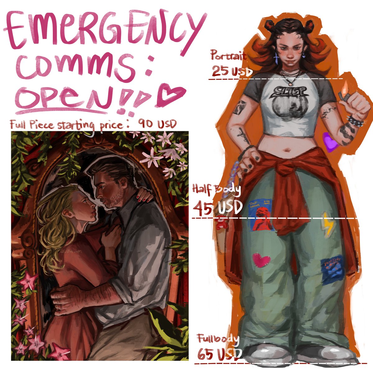 ‼️COMMS OPEN‼️acina_m(on)💖 tweet media