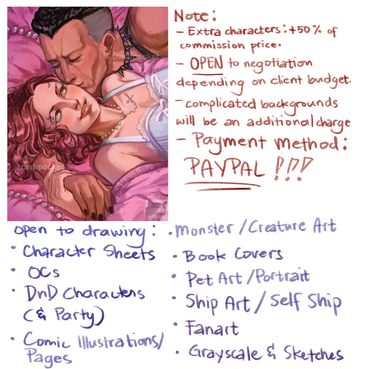 ‼️COMMS OPEN‼️acina_m(on)💖 tweet media