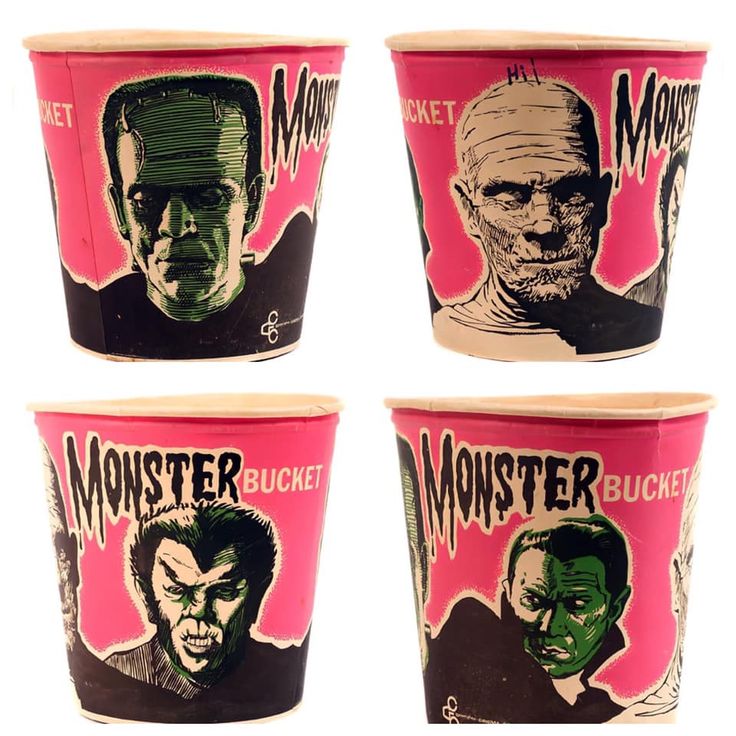 Universal Monster popcorn buckets!