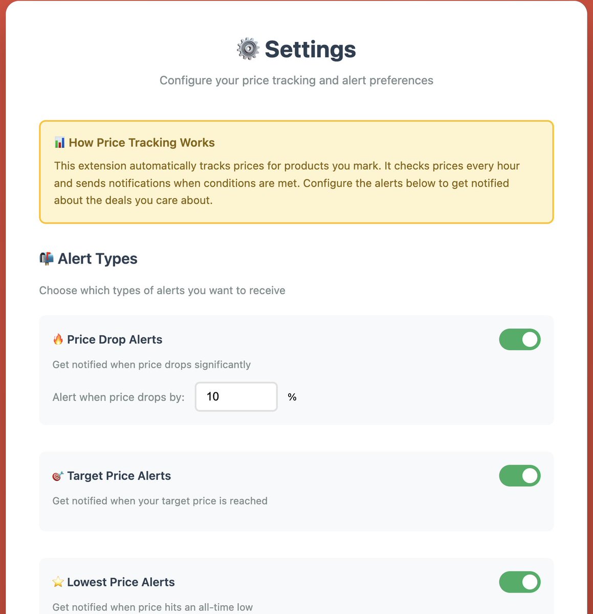 Chumskiii's tweet image. Currently building an e-commerce product price tracker Chrome extension that tracks your favorite products so you don&apos;t miss price drops.

#claudecode