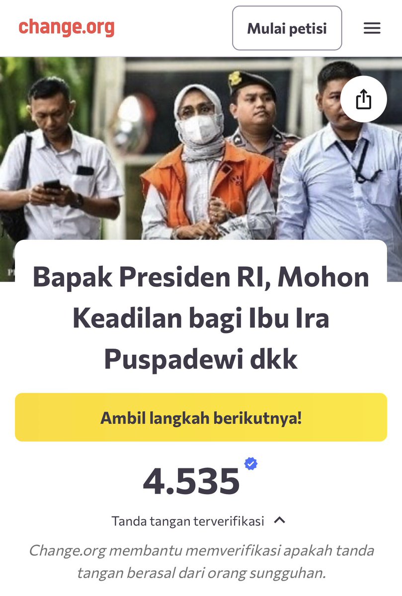 Firman_Adv99's tweet image. Yuk, Ikut Bagian Perubahan Sistem Hukum di Indonesia. 

#asdp #bumn #kriminalisasi #bjr #saveira #saveyusuf #saveharry #saveasdp #petisi @Change @ChangeOrg_ID