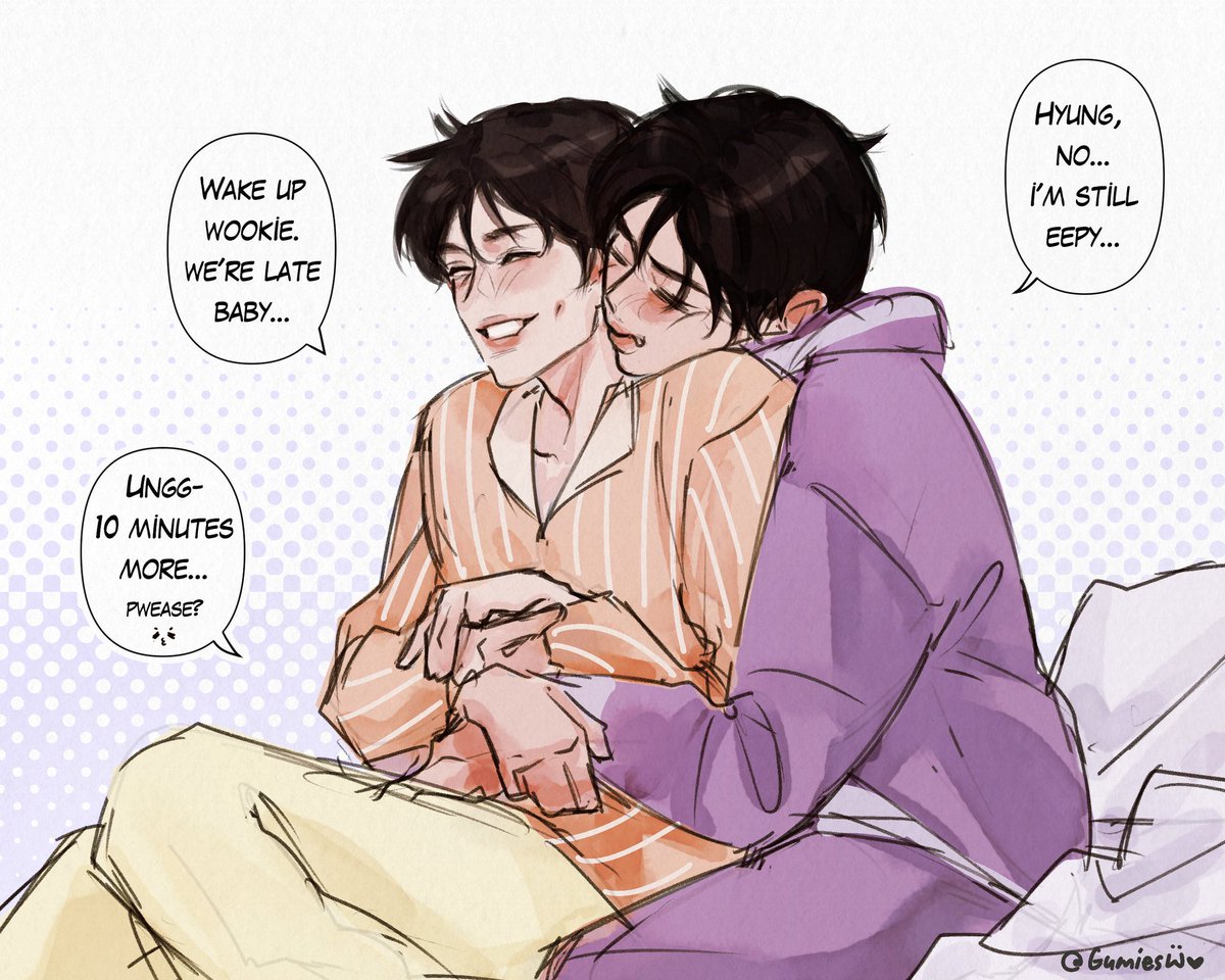 Not me scrolling my own account and find my consistency for their pajamas color. 🙂‍↕️🙂‍↕️🙂‍↕️ I, Gumi, am a cuddle-gntl enthu 😋🤞🏻