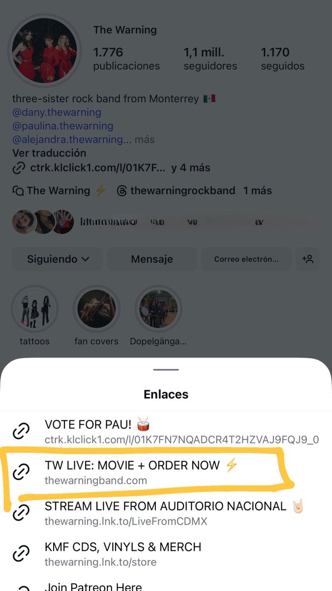 Automat1c_Sun's tweet image. Holaaa @TheWarningBand2 ??? 👀