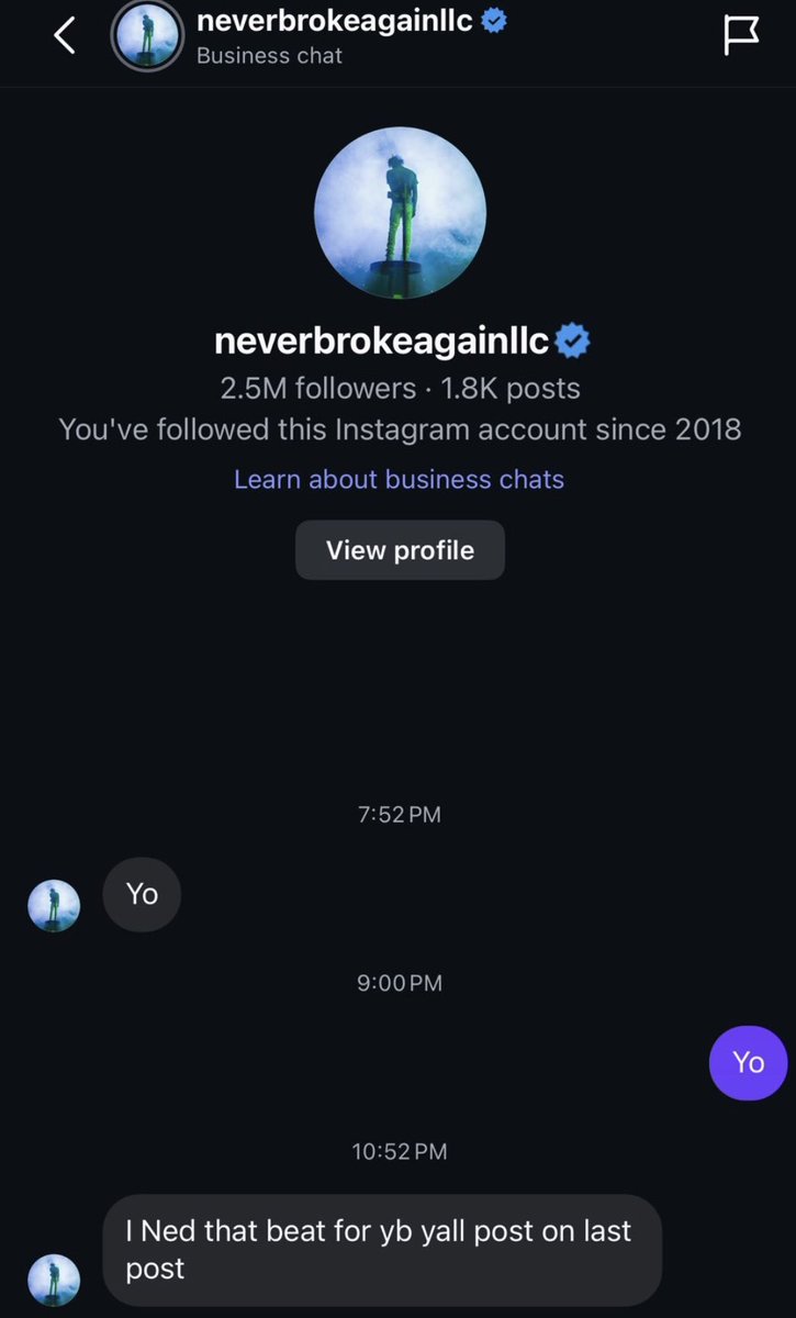 YB needs that beat I used in the promo <a href="/jbsaucedup/">JB Sauced Up🌊</a>