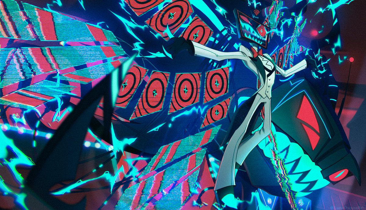 LunaOscuraArt's tweet image. &quot;Trust me.. Follow me..&quot;
#HazbinHotelVox #fanart