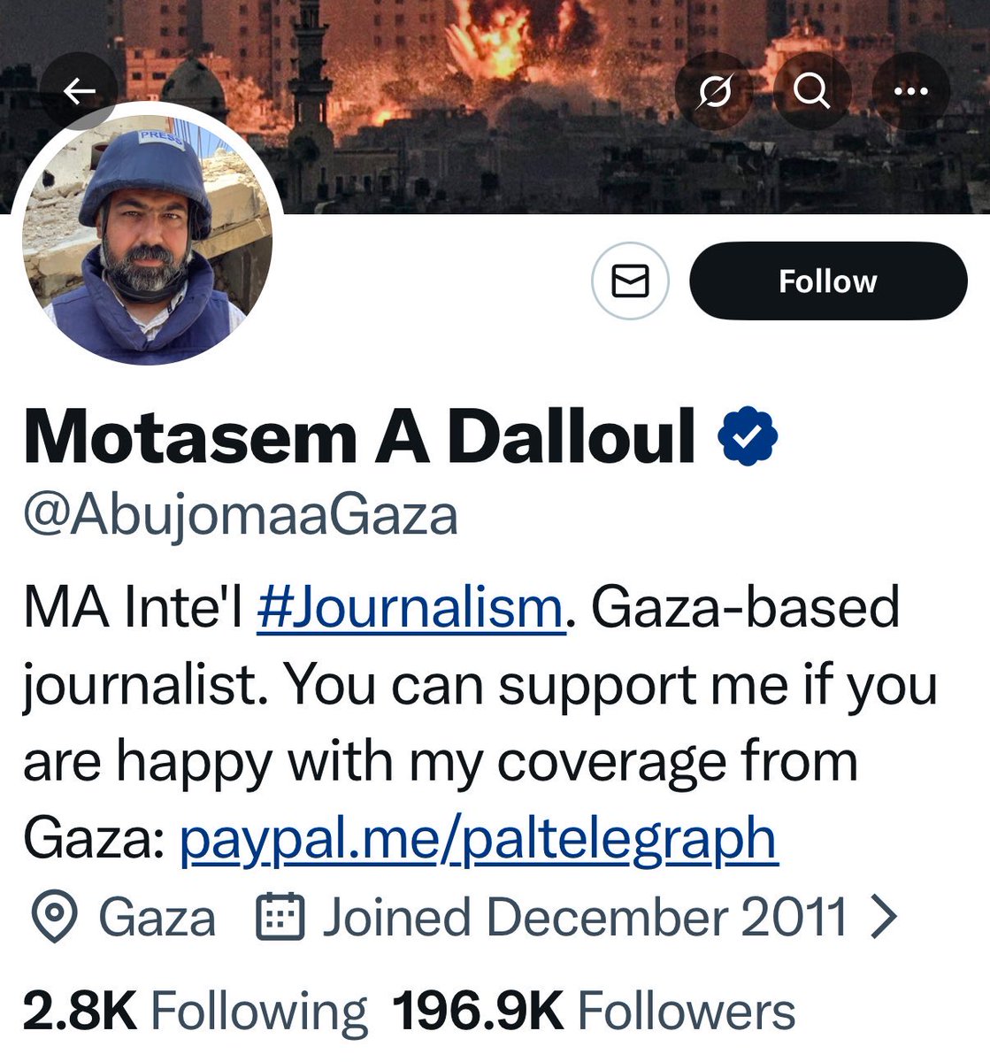 IsraelenFR's tweet image. 196 900 abonnés ont été induits en erreur par un faux “journaliste” prétendant se trouver à Gaza. 
La nouvelle fonctionnalité de @X révèle que sa localisation réelle est la Pologne.

Ses reportages depuis Gaza ne sont donc pas fiables.
Cela soulève une question essentielle :…