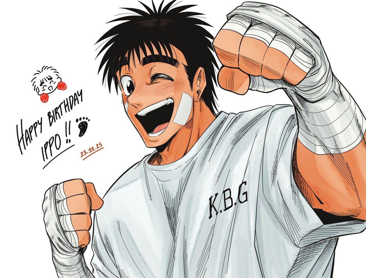 HAPPY BIRTHDAY IPPO YOU JUST CHANGE MY LIFE BRO
#ippo #ippomakunouchi #hni #hajimenoippo