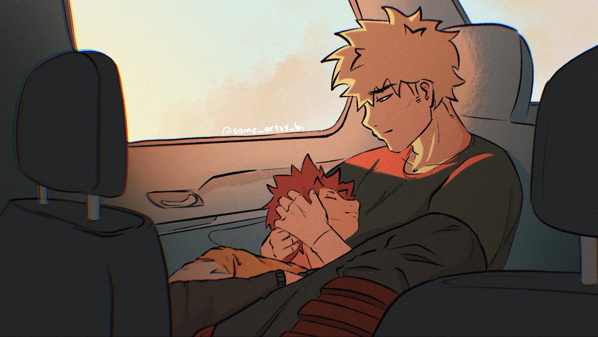 some_artsy_bi's tweet image. Day 7: sappy cuddles ✨

#krbkcuddlesweek25

of course i just HAD to participate on this event. and of course i HAD to collab with the beautiful @animlcrisscross who wrote the fluffiest fic ever for this prompt 👇🏽