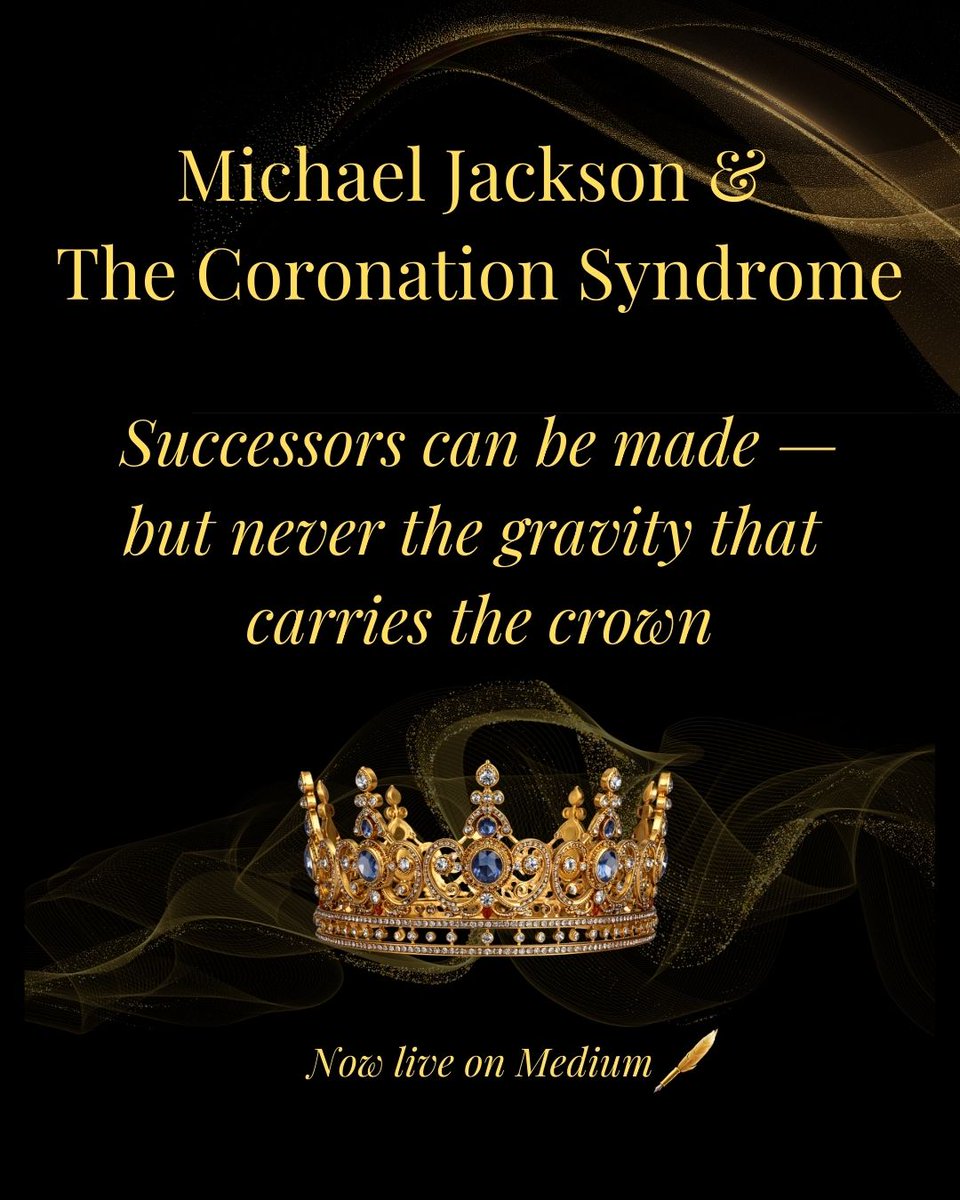 thenarratives_'s tweet image. The idea of the unrepeatable unsettles both.

People resist it.
Systems try to replace it.

And the cycle of replacement will never end.
#MichaelJackson #MJEssays #CulturalAnalysis