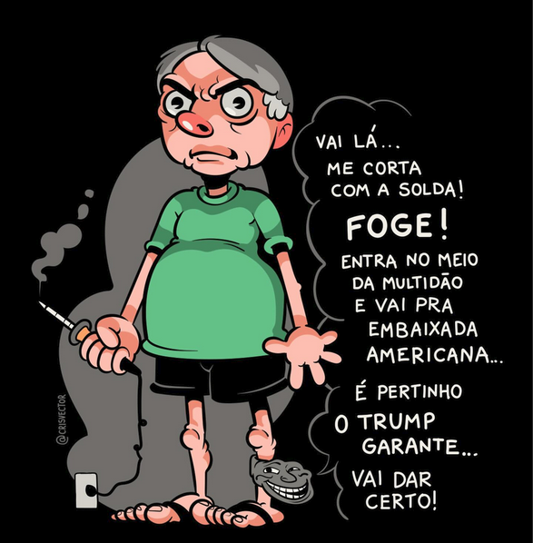 carapanarana's tweet image. O @crisvector é imbatível.