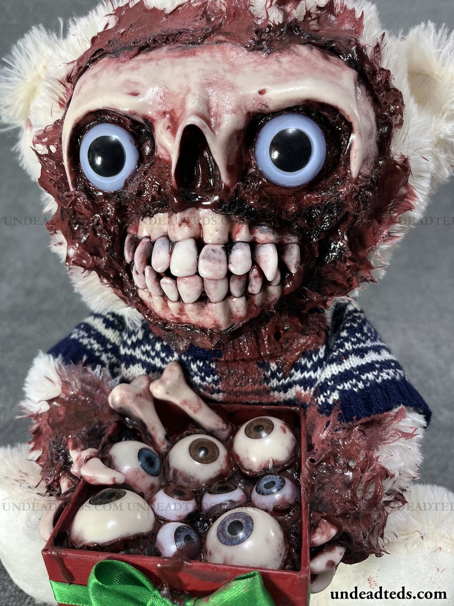 Deck  the halls! The first wave of Festive UndeadTeds are among the horrors  awaiting to be released later today. Here's a preview:
