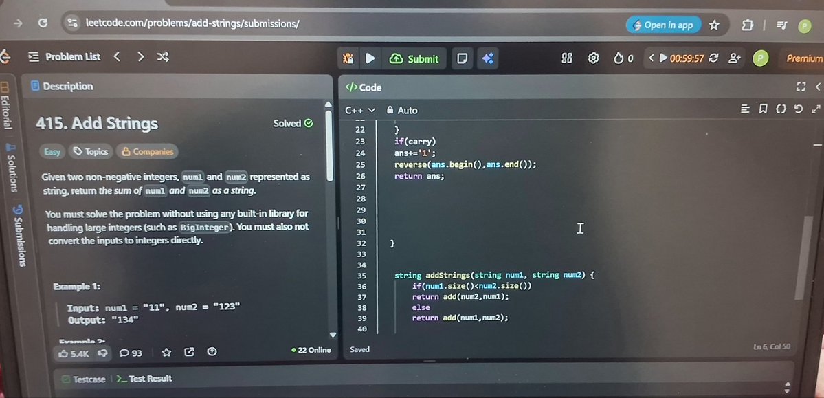preeti_kus2007's tweet image. 🚀Today  continued  my learning journey with a focus on DSA string  and solve  some problems 
•Roman to integer
•Add  string
•Factorial  of a number
✨️Small progress &amp;gt;no progress 
#CoderArmy #learningjourney