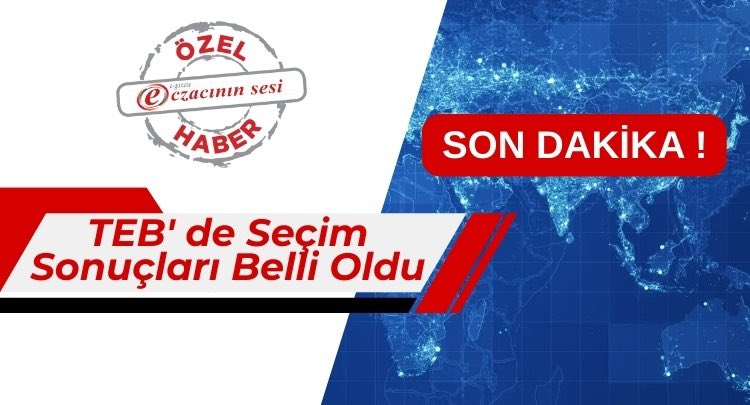 TEB’de Yeni Dönem: TEB’in Yeni Başkanı Ecz. M. İrfan Demirci. 
ECZACININ SESİ/ ÖZEL HABER
eczacininsesi.com/haber/teb-de-y…

_
#Eczacı #EczacıVarsaSağlıkVar #Eczane #İlaç