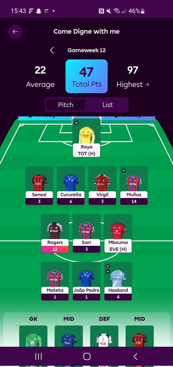 av_josh1's tweet image. Rogers you have saved me. #FPL