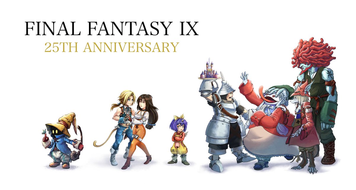 Para mí es un gran honor tener este pequeño espacio en el FINAL FANTASY IX 25th ANNIVERSARY THE EXHIBITION – Itsuka Kaeru Tokoro. 
Sé que no podré ir presencialmente pero mi participación se une a la de todos los fans de Final Fantasy IX.

#FF9展に行ってきました #FF9