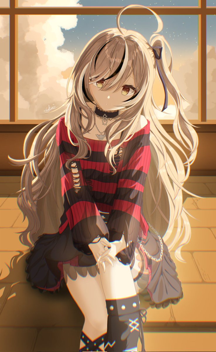 IzakiAkanami's tweet image. Use only one art to convince people to follow you!