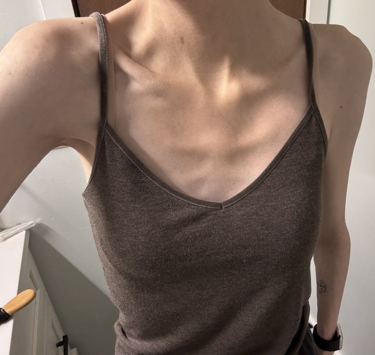 freshly showered + a new shirt