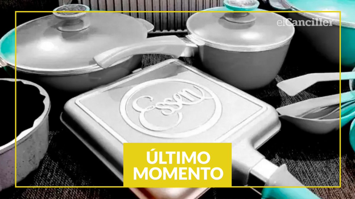 elcancillercom's tweet image. [NEGOCIOS] Por la caída en las ventas, la fábrica de ollas Essen despidió a 30 de sus 300 empleados de su planta en Santa Fe: la empresa reemplazó el 45% de su elaboración local por productos importados de China.