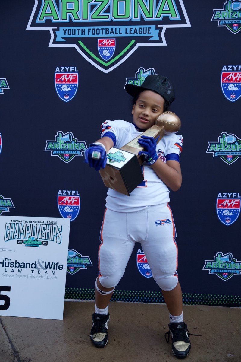 JamisonZane1's tweet photo. D1 9U Champions 

#AZYOUTHFOOTBALL https://t.co/EBvNvwklZ1
