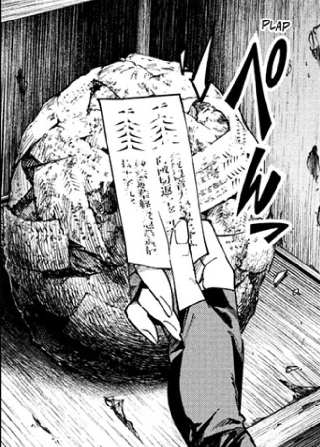 ShadzMangaOnly's tweet image. They were not taking any chances with that finger this time.. 
#JujutsuKaisenModulo #Modulo #JJK