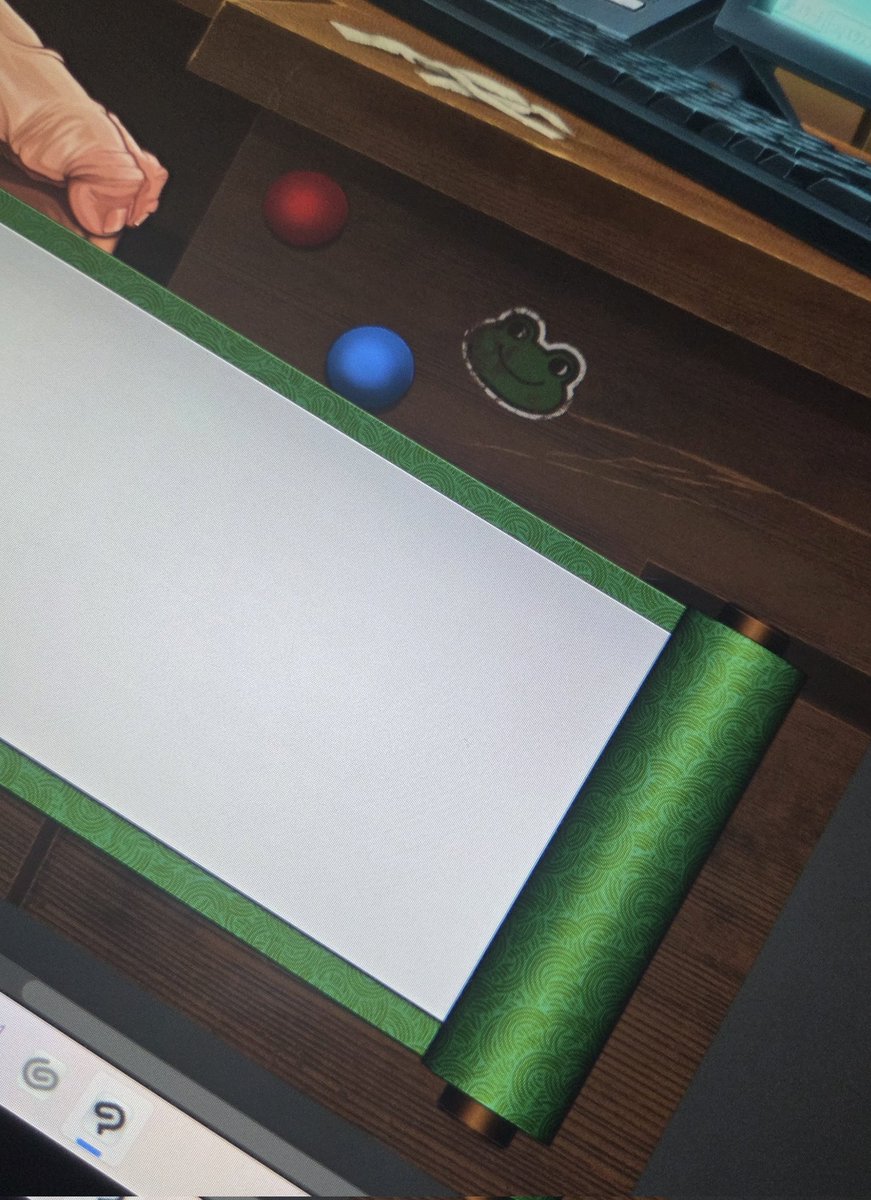 Finished the art + little bar in shape of scroll where Sasuke thoughts and lines are going to be 🤭