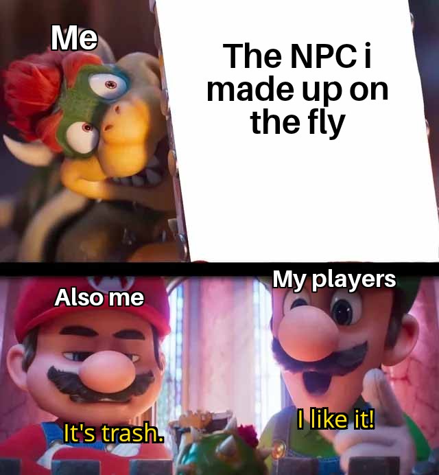 😅😅😅

#dndmemes #dnd #ttrpgs #dndhumor