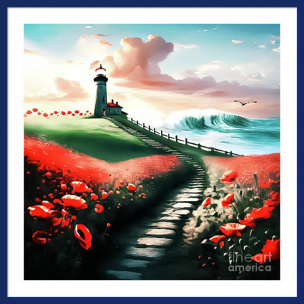 I sold a greeting card on fineartamerica.com/saleannounceme… #Sales #Greetingcards #Christmasgift #Lighthouse #Google