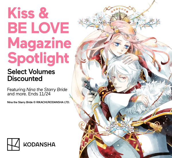 BOOKWALKER_GL's tweet image. Get up to 50% OFF on josei titles from @kodanshamanga with the 🌟Kiss &amp;amp; BE LOVE Magazine Spotlight🌟

Details: buff.ly/Rfm0JCQ