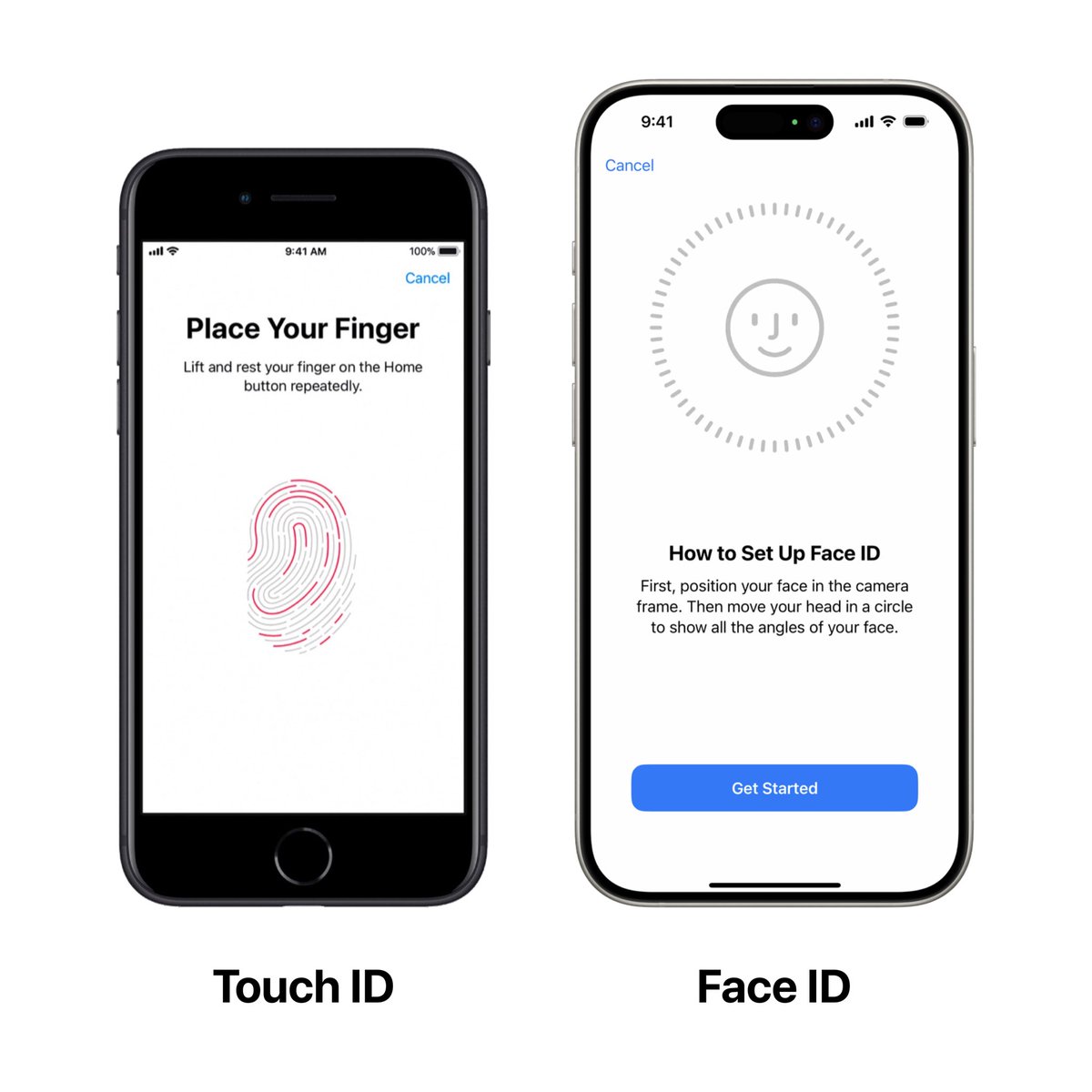 theapplecycle's tweet image. Touch ID or Face ID on iPhone?