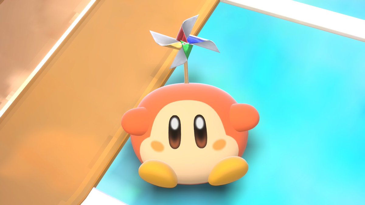 ita_rayta's tweet image. 潰れてるワドルディを見てほしい #NintendoSwitch2 #エアライダー