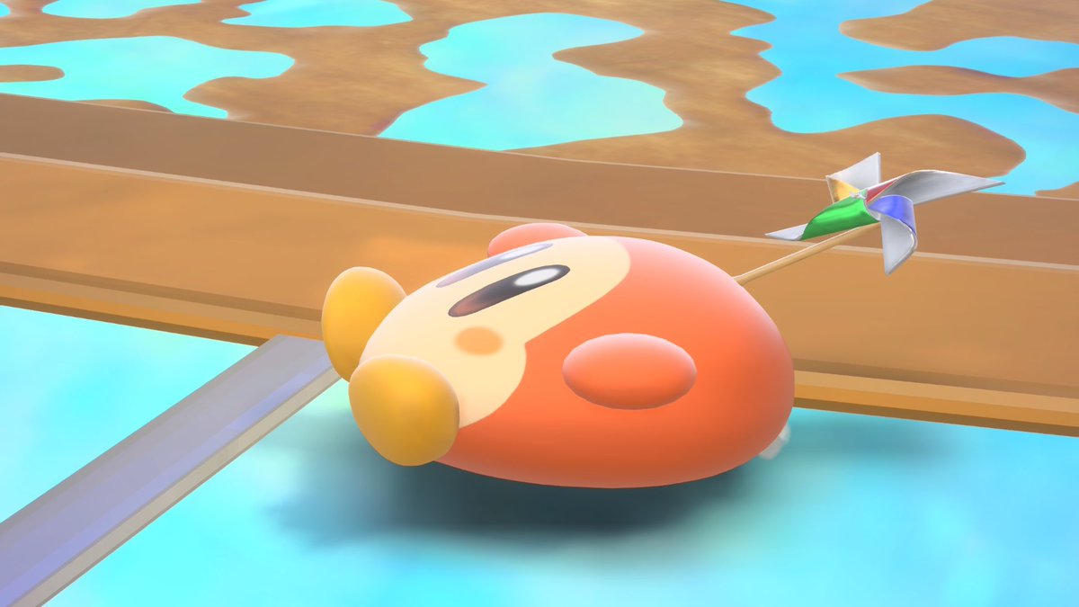 ita_rayta's tweet image. 潰れてるワドルディを見てほしい #NintendoSwitch2 #エアライダー