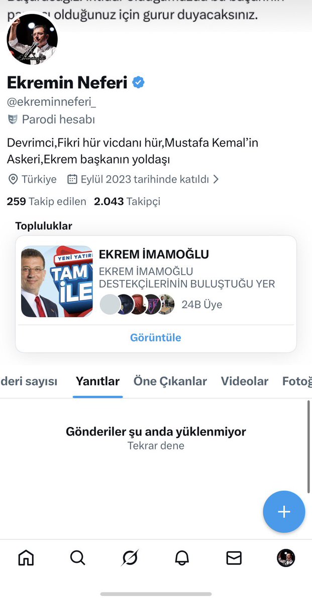 ekreminneferii1's tweet image. Hesabıma dün akşamdan beri spam yağıyor yorum ve rt desteklerinizi bekliyorum lütfen