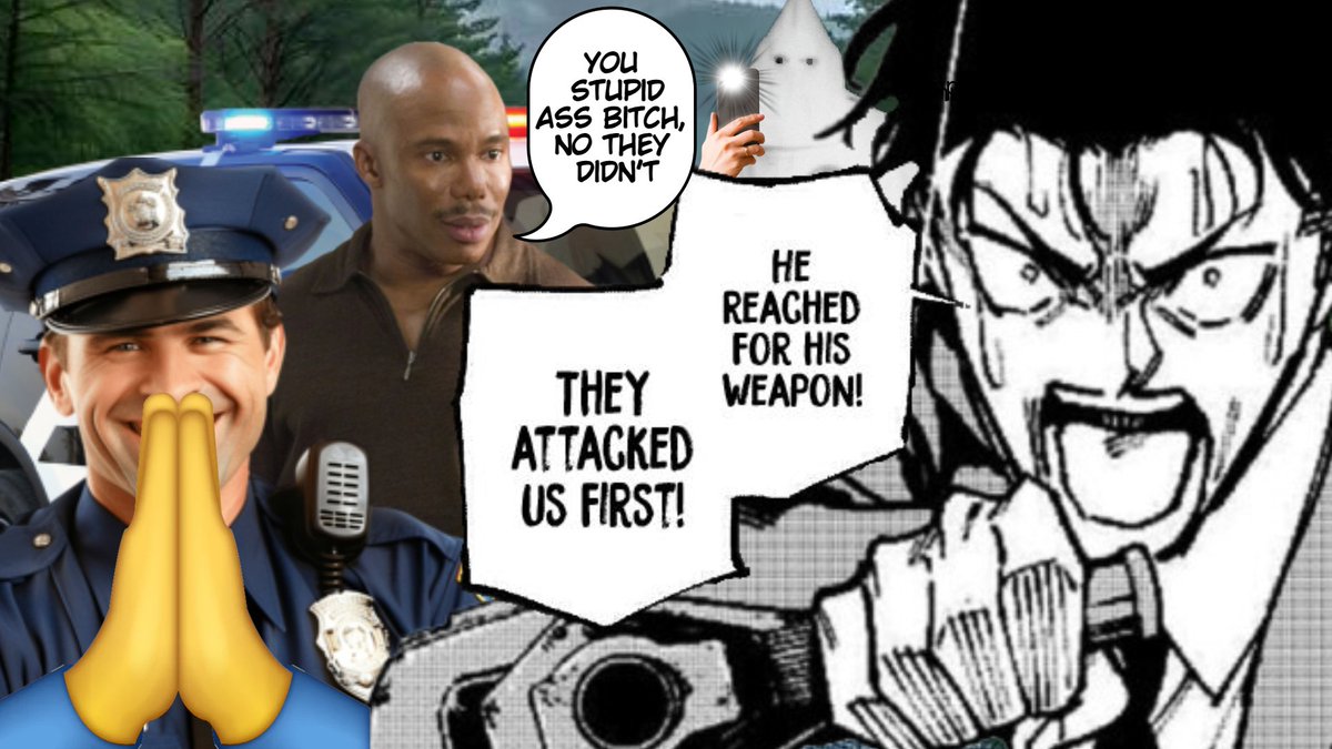 JeanTheMachine0's tweet image. Ain&apos;t no fucking WAY they racially profiled my boy Cross 😭

#jujutsukaisenmodulo