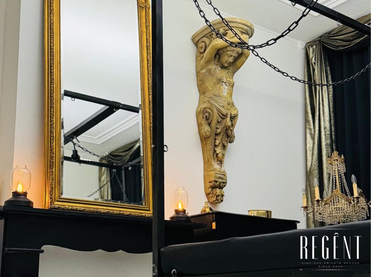 REGÊNT – Kamerverhuur voor Professionals 
Per uur • Dagdeel • Hele dag  (ZZP of Opting-in)

Luxe, veilige en vergunde ruimtes te huur
Voor: Erotiek • Massage • Tantra • Kink &amp; BDSM
WERK OP JOUW MANIER:
• Zelf je uren
• Zelf je klanten
• Zelf je tarieven
• ZZP of