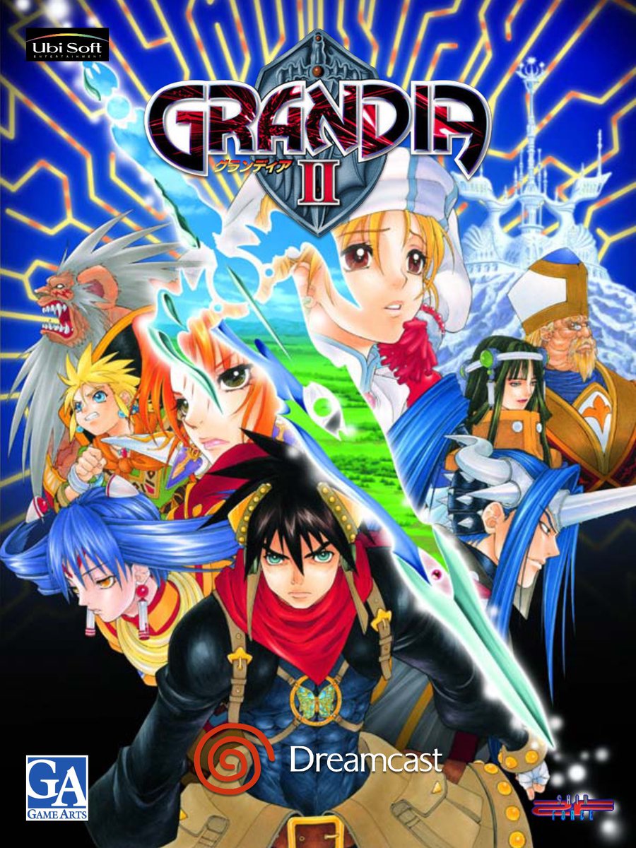 shinobi_sf's tweet image. Grandia II | Sega Dreamcast

#GameArts #Sega #Dreamcast #Grandia2