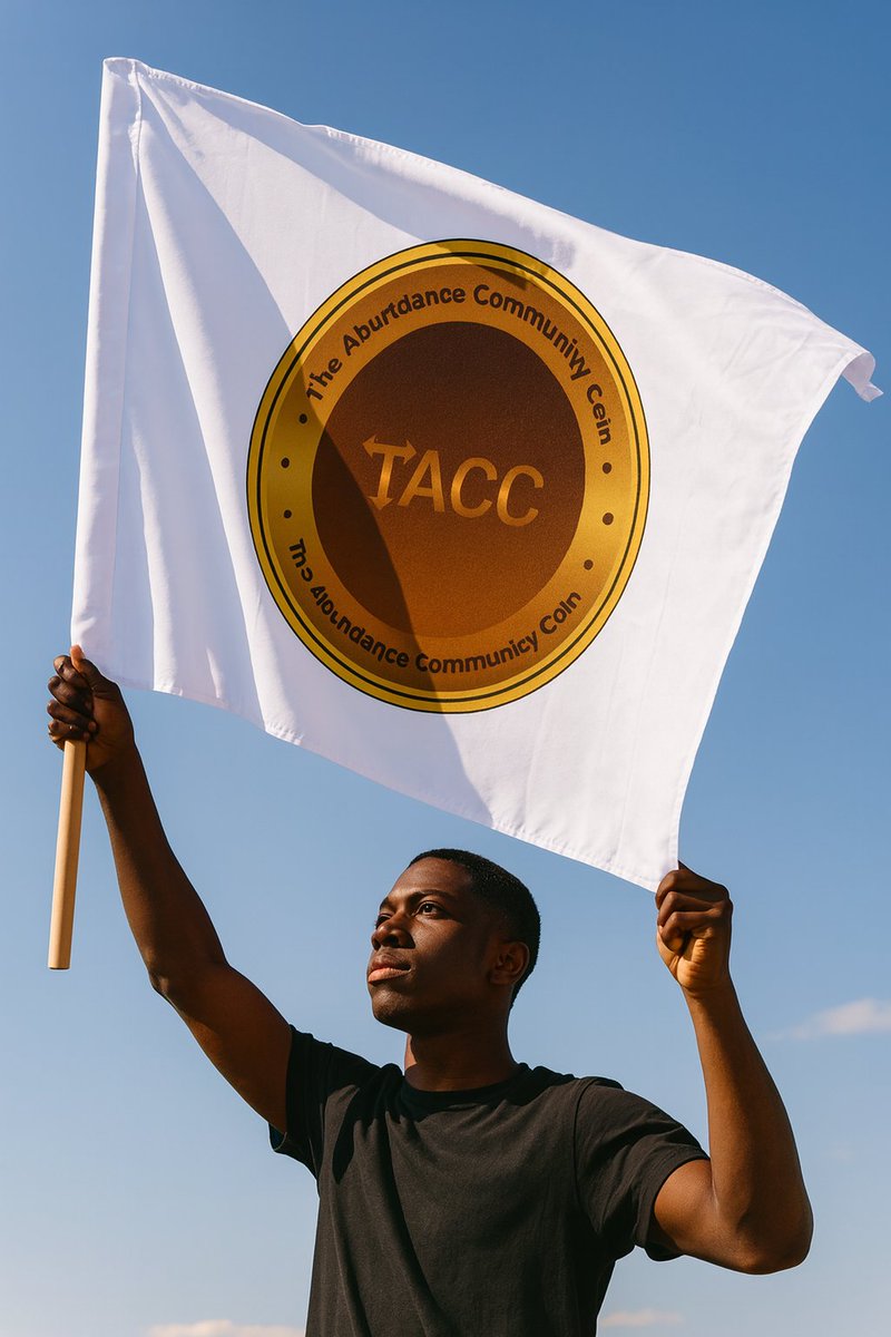 The TACC flag represents more than a symbol, it embodies our collective rise.
Whenever a young person lifts this flag, they lift the hope, strength, and financial confidence of an entire community.