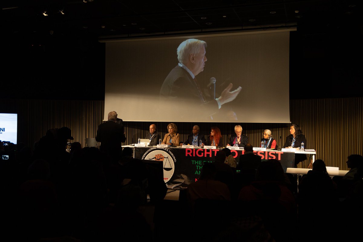 NeusCatala_fun's tweet image. Aquest cap de setmana estem col·laborant en l&apos;organització del Tribunal Popular Internacional sobre Palestina, jutjant Israel i els EUA per crims de genocidi, ecocidi i fam forçada.