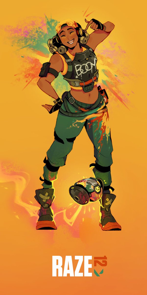 Boom 💥 #VALORANT #VALORANTfanart #raze
